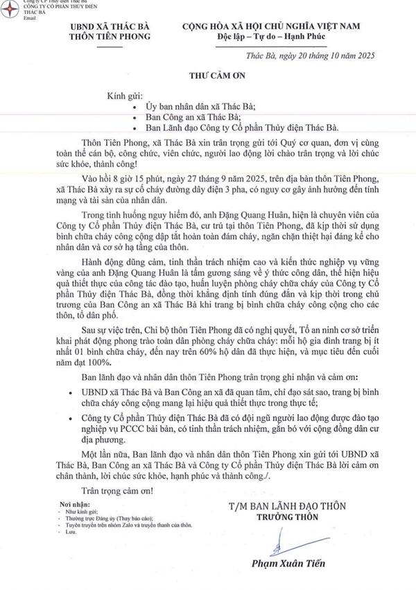 Tấm gương sáng về ý thức công dân của anh Đặng Quang Huân